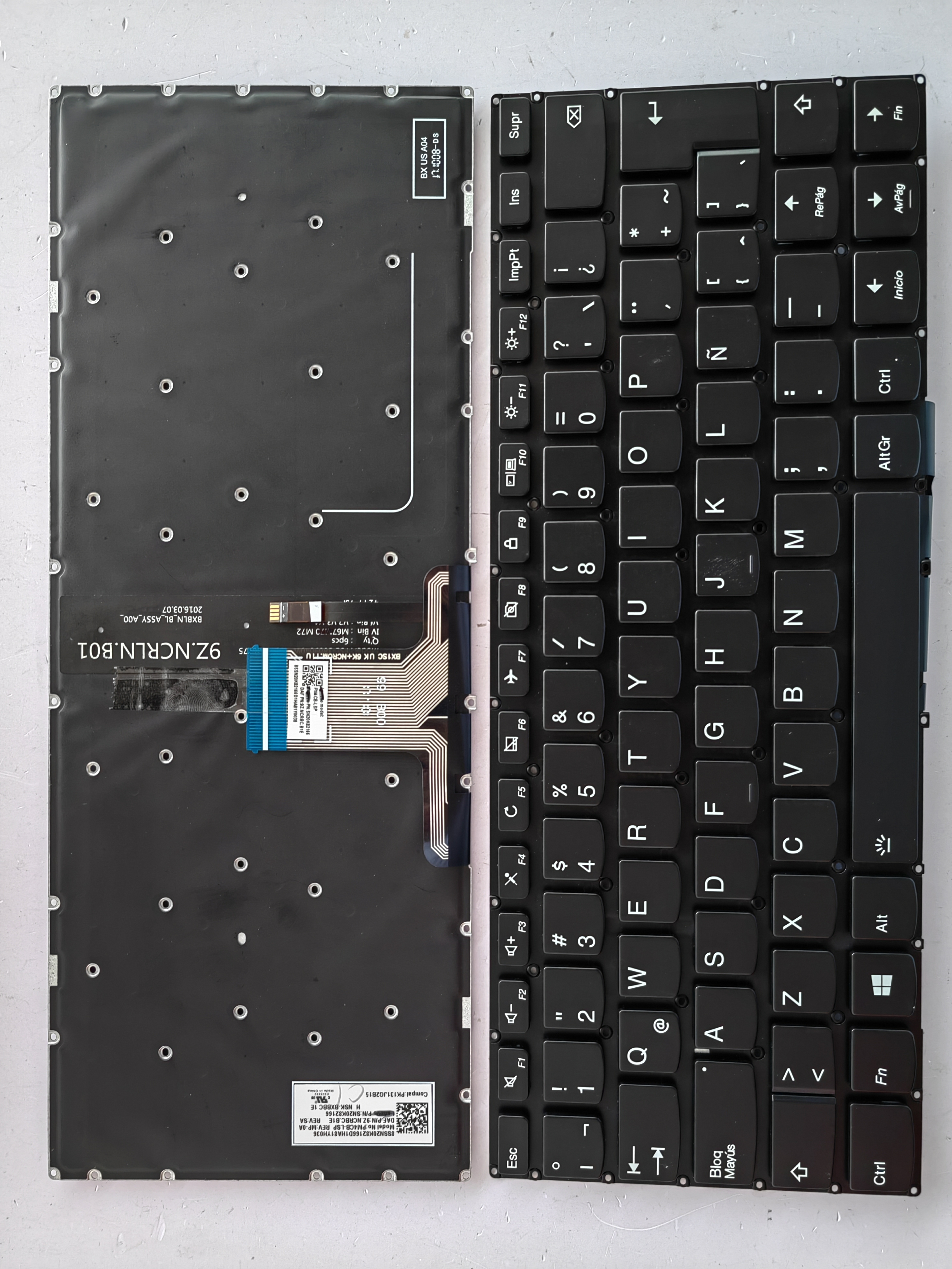Picture of New Replacement Laptop Keyboard For LENOVO 310S-14 BLACK Backlit LA Layout